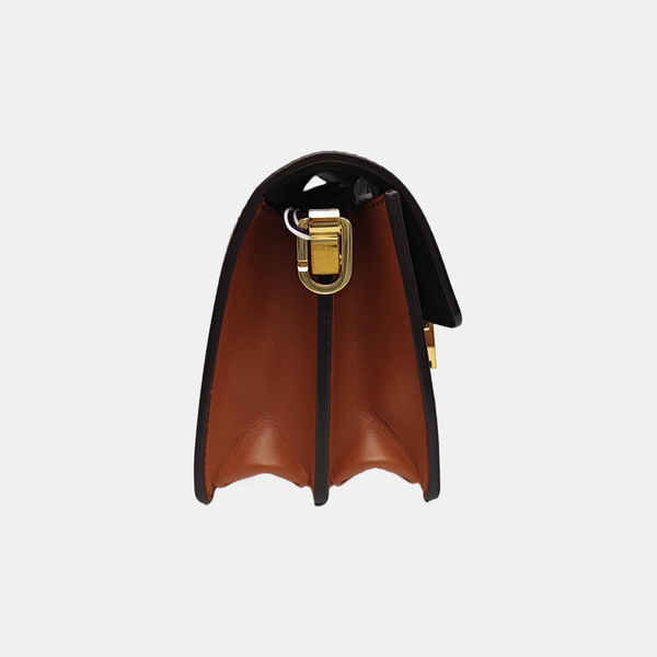 DAUPHINE Mini Monogram Coated Canvas Brown