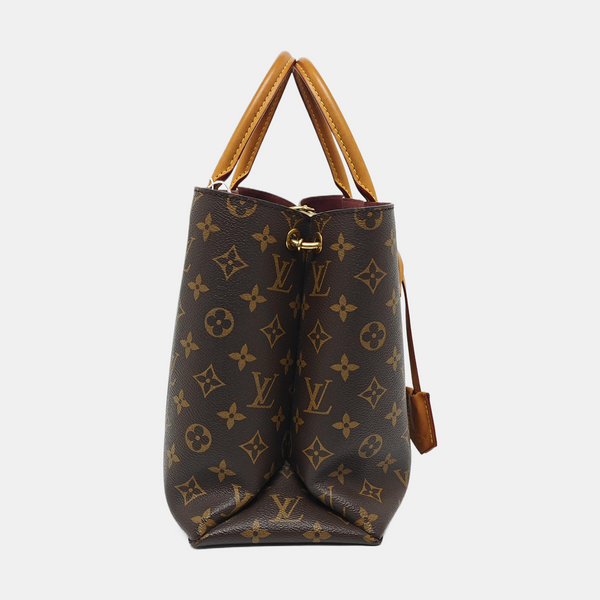 FLOWER Monogram Coated Canvas Brown