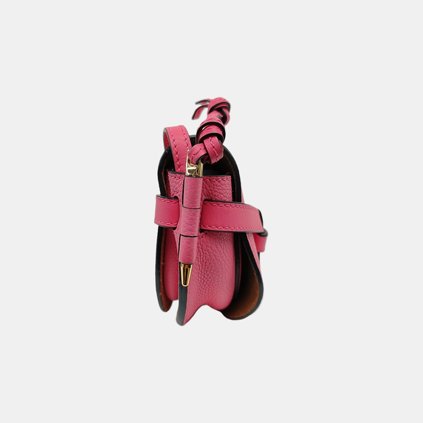 Authenticated pre-owned Gate Mini Calfskin Red - Crossbody Bag at Looply