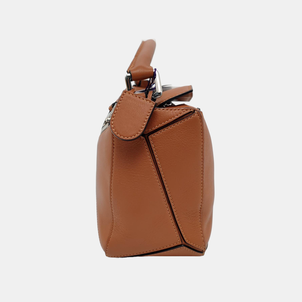 Puzzle Small Calfskin Brown