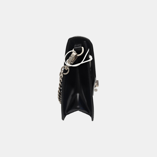 Calfskin Shoulder Bag Black
