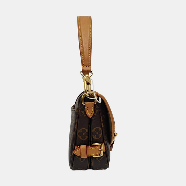 SAUMUR BB Monogram Coated Canvas Brown