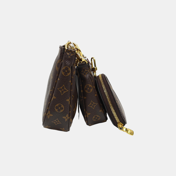 MULTI Monogram Coated Canvas Brown