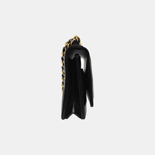 CHANEL 19 WOC Quilted Lambskin Black