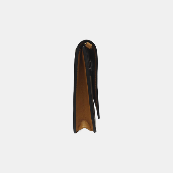 Chain Wallet Lambskin Gray