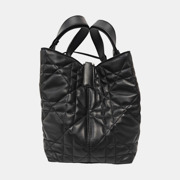 Toujours Medium Cannage Calfskin Black