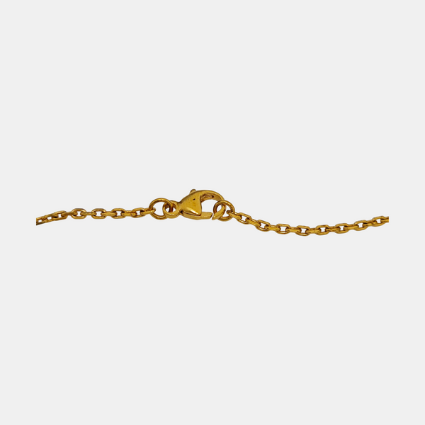 Pop H Metal Gold Necklace