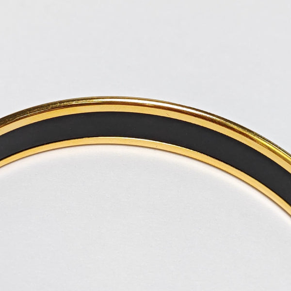 Email Metal Yellow Bangle
