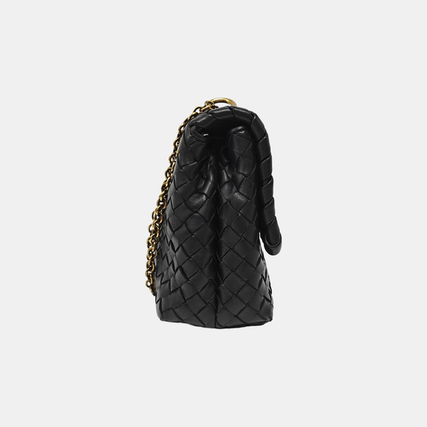 Olimpia Small Calfskin Black
