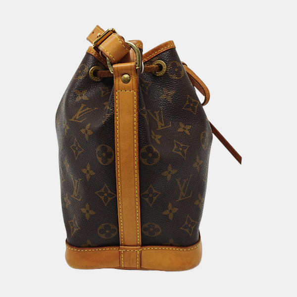 NOÉ BB Monogram Coated Canvas Brown