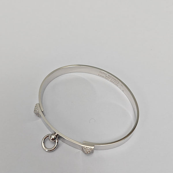 Collier De Chien 18k Gold Silver Bangle