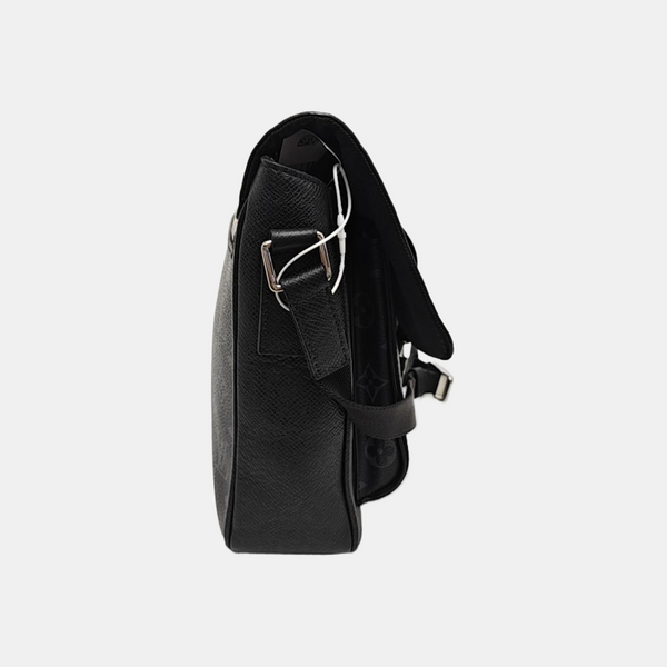TAIGARAMA Monogram Coated Canvas Black