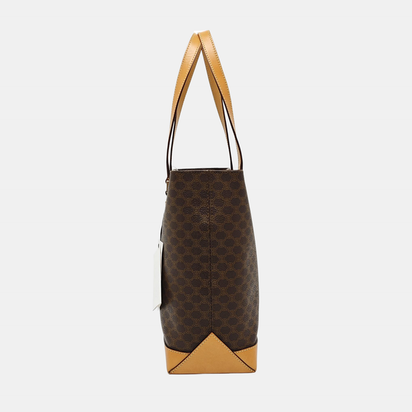 MACADAM TOTE Coated Canvas Brown