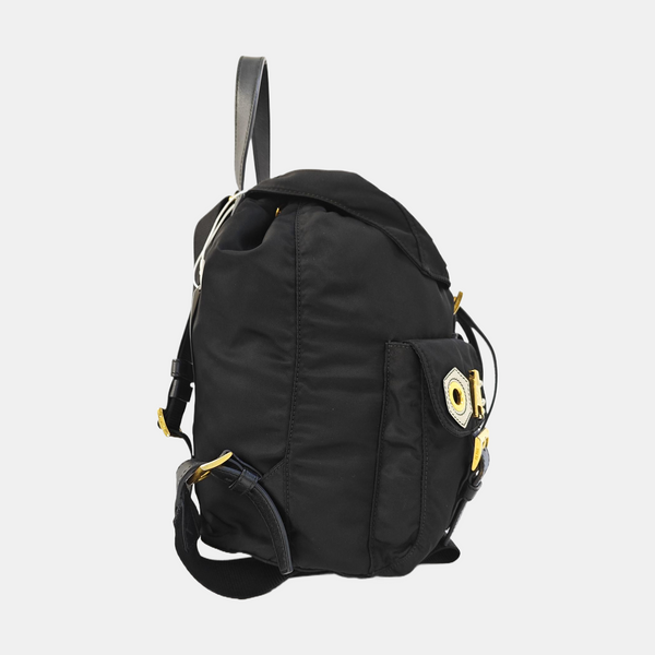 Nylon Backpack Black