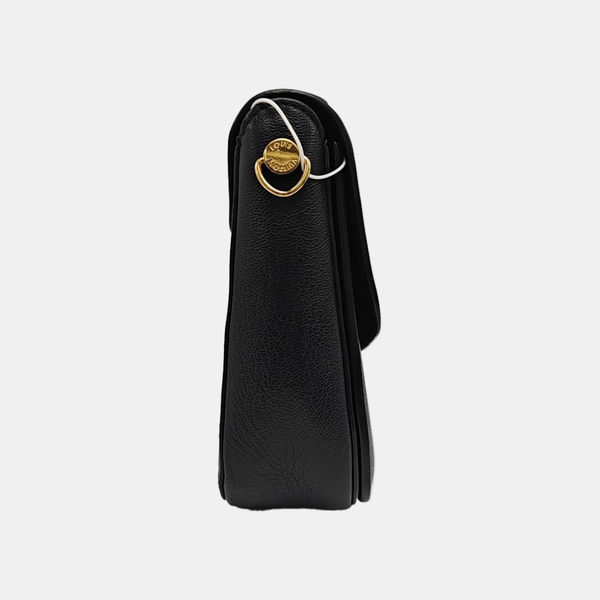 VERY Monogram Calfskin Black