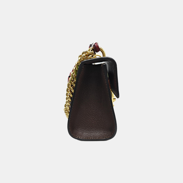 Padlock Small Monogram Coated Canvas Multicolor
