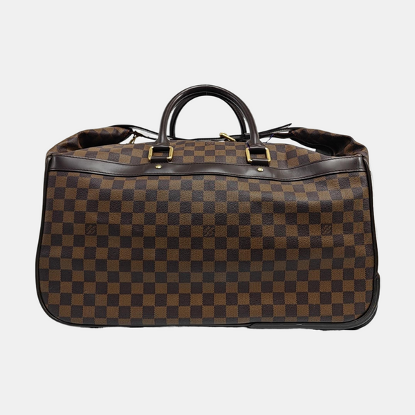 EOLE Damier Ebene Coated Canvas Brown