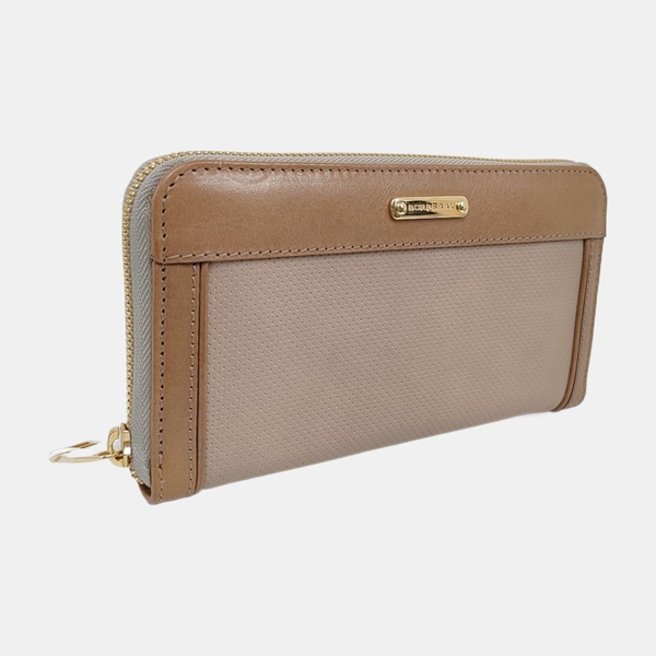 Calfskin Wallet Gray