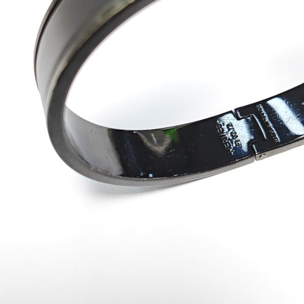 Clic Hh Metal Black Bangle