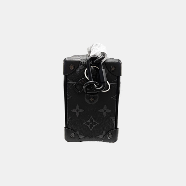 SOFT TRUNK Mini Monogram Coated Canvas Black