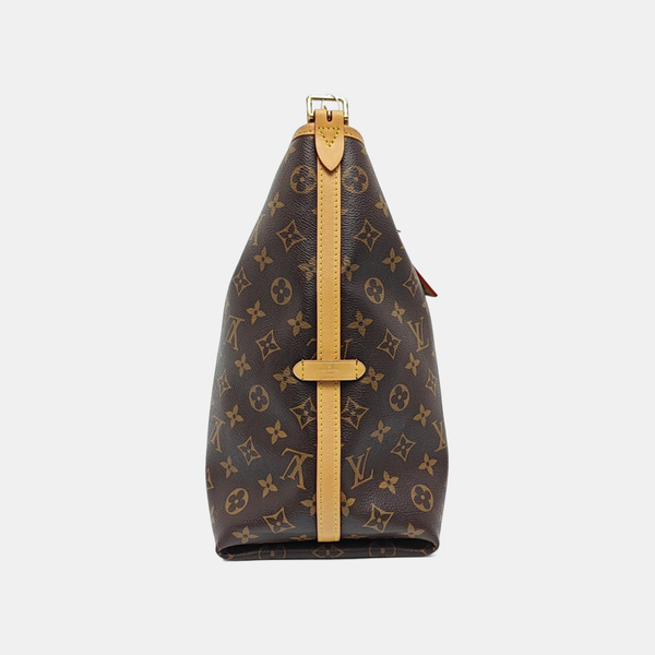 CARRYALL MM Monogram Coated Canvas Brown