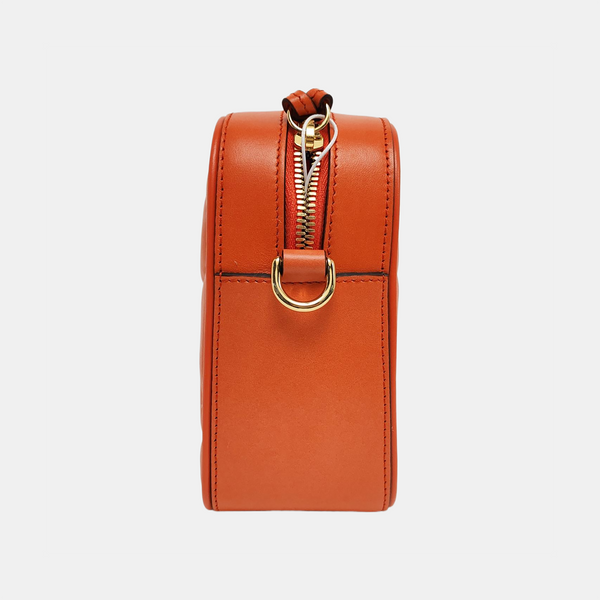 GG Matelassé Quilted Calfskin Orange