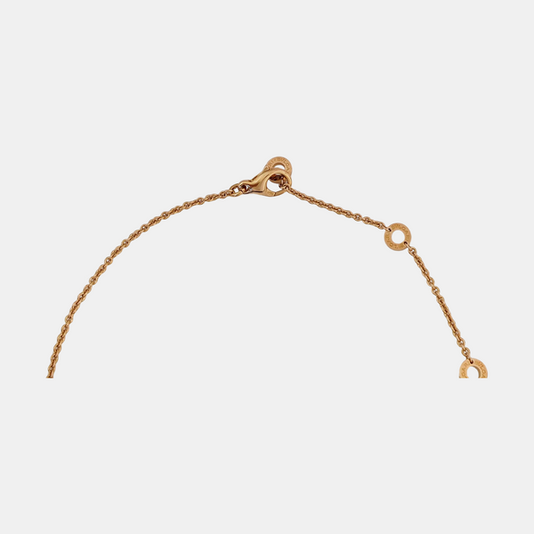 B.ZERO1 18k White Gold Rose Gold Necklace