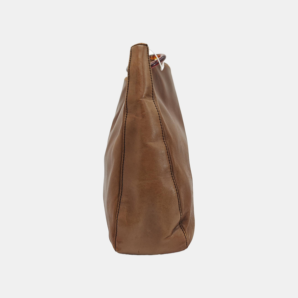 Calfskin Tote Bag Brown