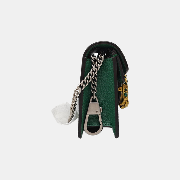 Dionysus Super Mini Calfskin Green