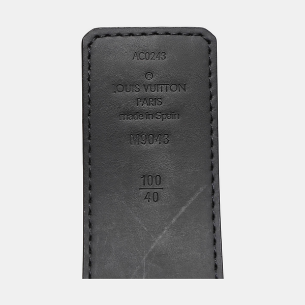 Coated Canvas Belt Black