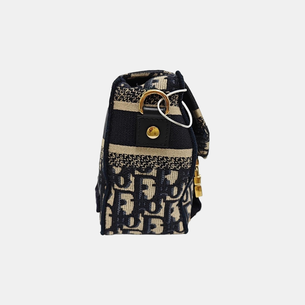 Diorcamp Small Oblique Canvas Blue