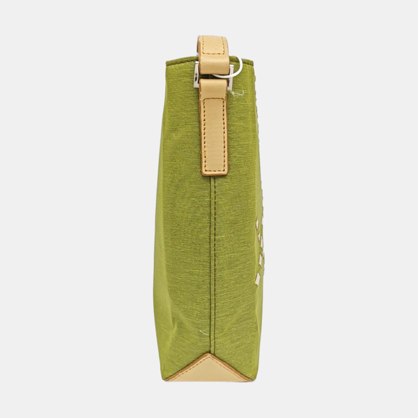 Fabric Shoulder Bag Green