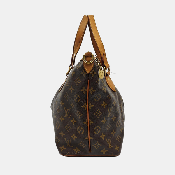 PALERMO PM Monogram Coated Canvas Brown