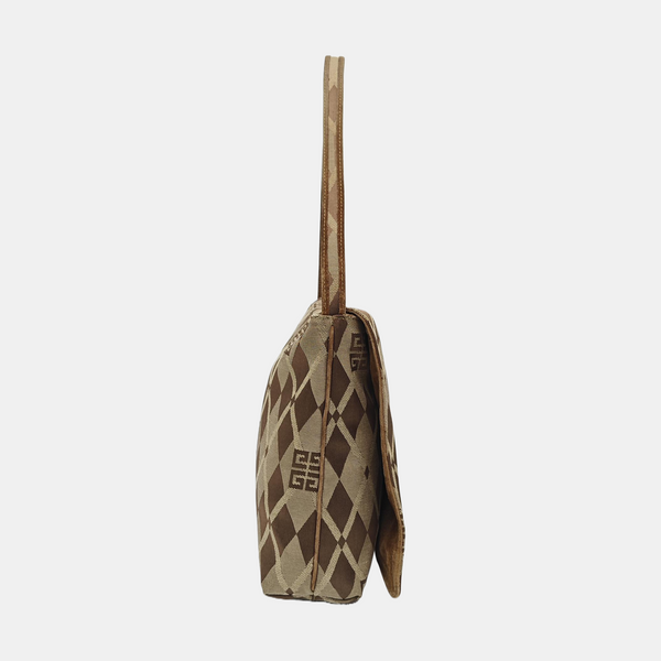 Canvas Shoulder Bag Brown