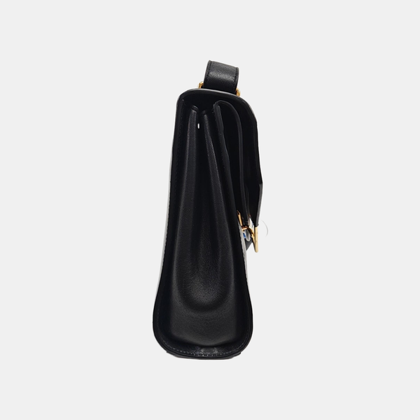 The Clip Calfskin Black