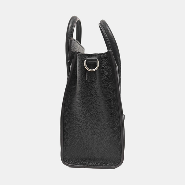 LUGGAGE Nano Calfskin Black