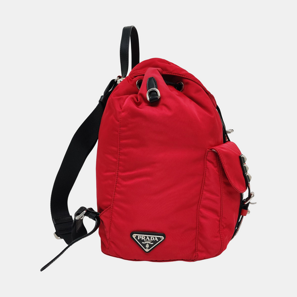 Black Nylon Nylon Red