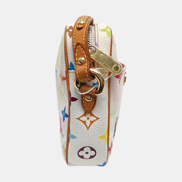 RIFT Monogram Coated Canvas White