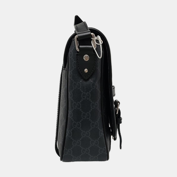 Monogram Coated Canvas Black