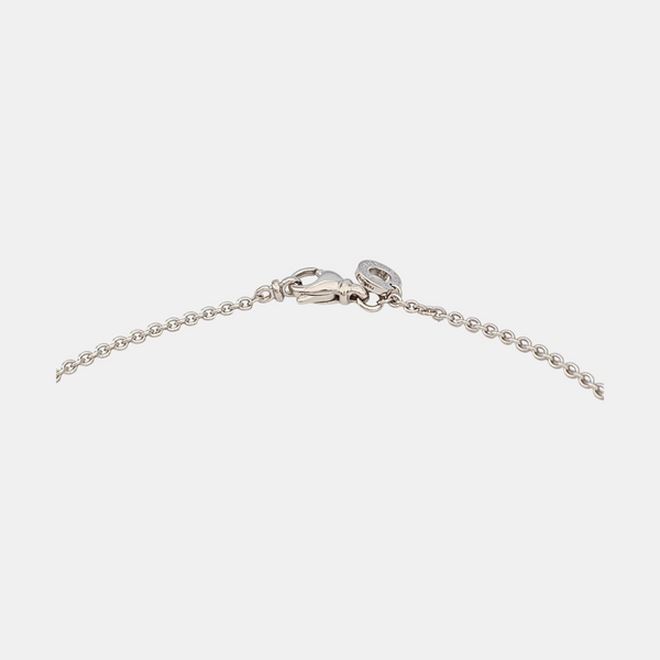 B.ZERO1 18k White Gold Silver Necklace