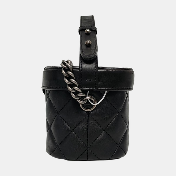 Quilted Lambskin Black