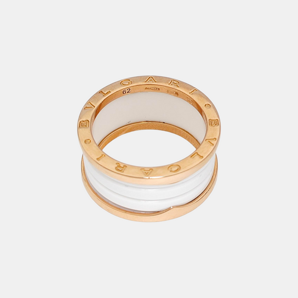 B.ZERO1 18k Rose Gold Ring EU 62