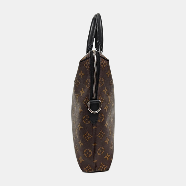 PORTE-DOCUMENTS Monogram Coated Canvas Brown