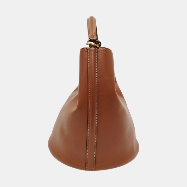 BUCKET 16 Calfskin Brown