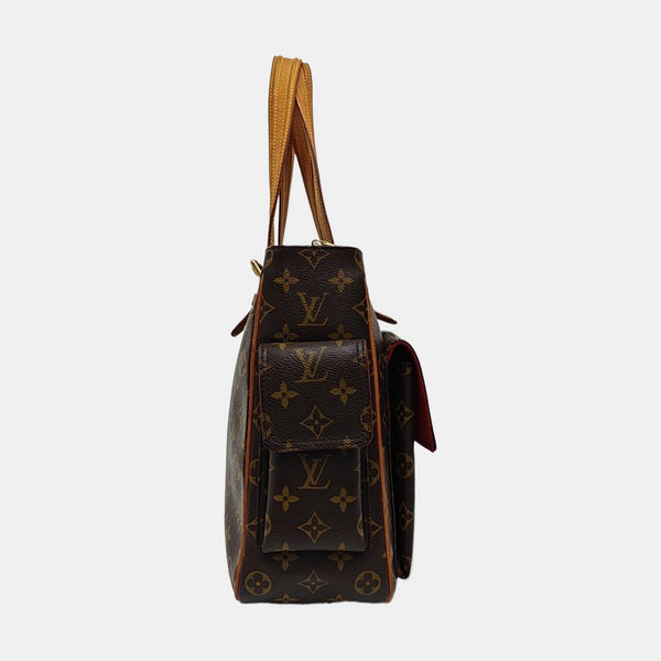 MULTIPLE Monogram Coated Canvas Brown