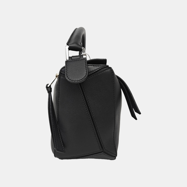 Puzzle Small Calfskin Black