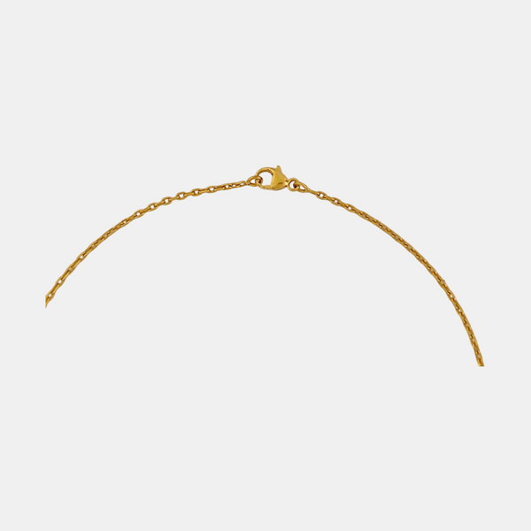 Pop H Metal Gold Necklace