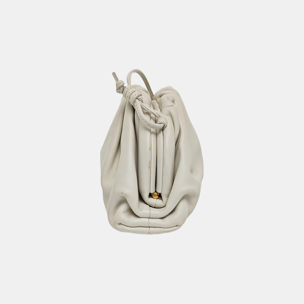 The Pouch Mini Calfskin White