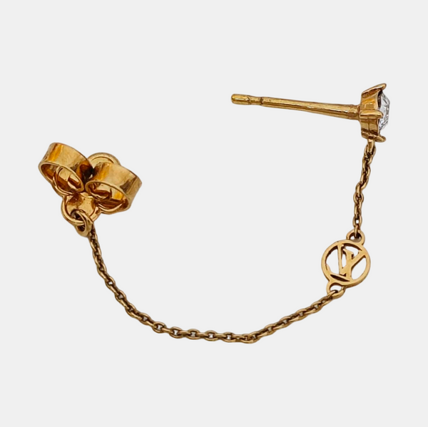 Metal Gold Stud Earrings
