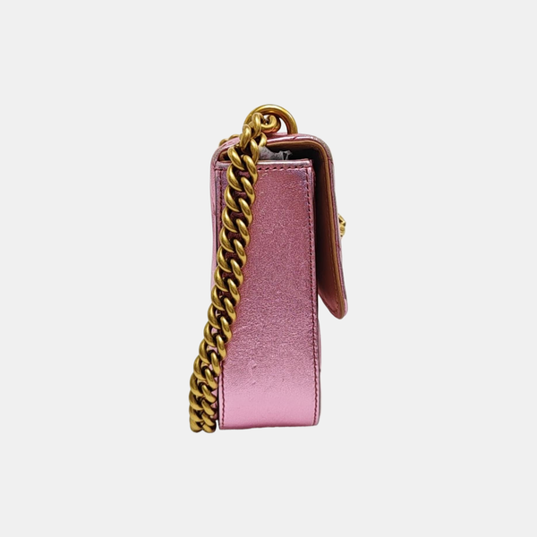 Broadway Quilted Calfskin Pink